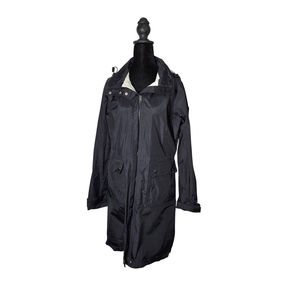 Patagonia Women's Hiking Torrentshell City Parka Black Rain Coat Size M